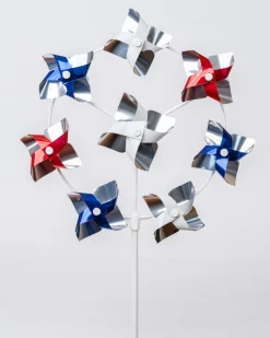 17. Mai-vindmølle, metallic