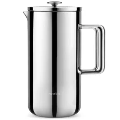 Aarke French Press presskanne 1 liter i rustfritt stål