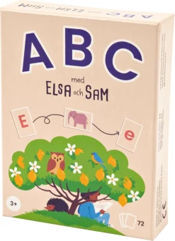 ABC med Elsa og Sam bokstavspill, fra 3 år