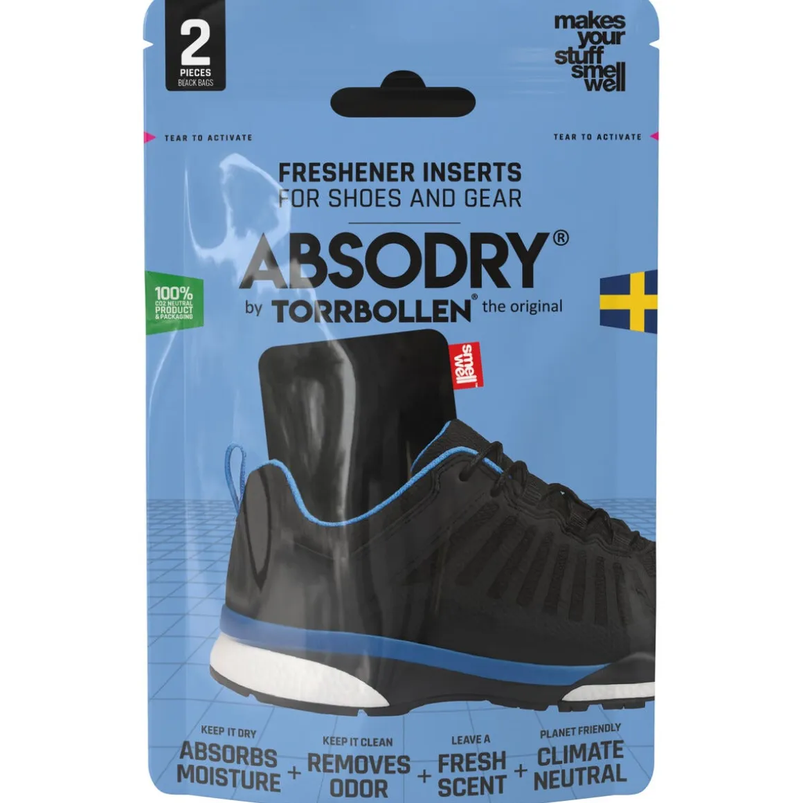 Absodry by Torrbollen SmellWell absorber sko