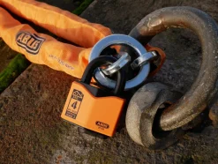 Abus hengelås Granit 37/55 oransje, klasse 3