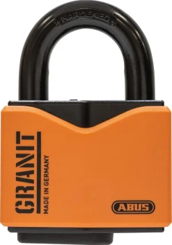 Abus hengelås Granit 37/55 oransje, klasse 3