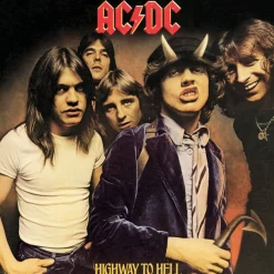 AC/DC Highway to Hell vinylplate