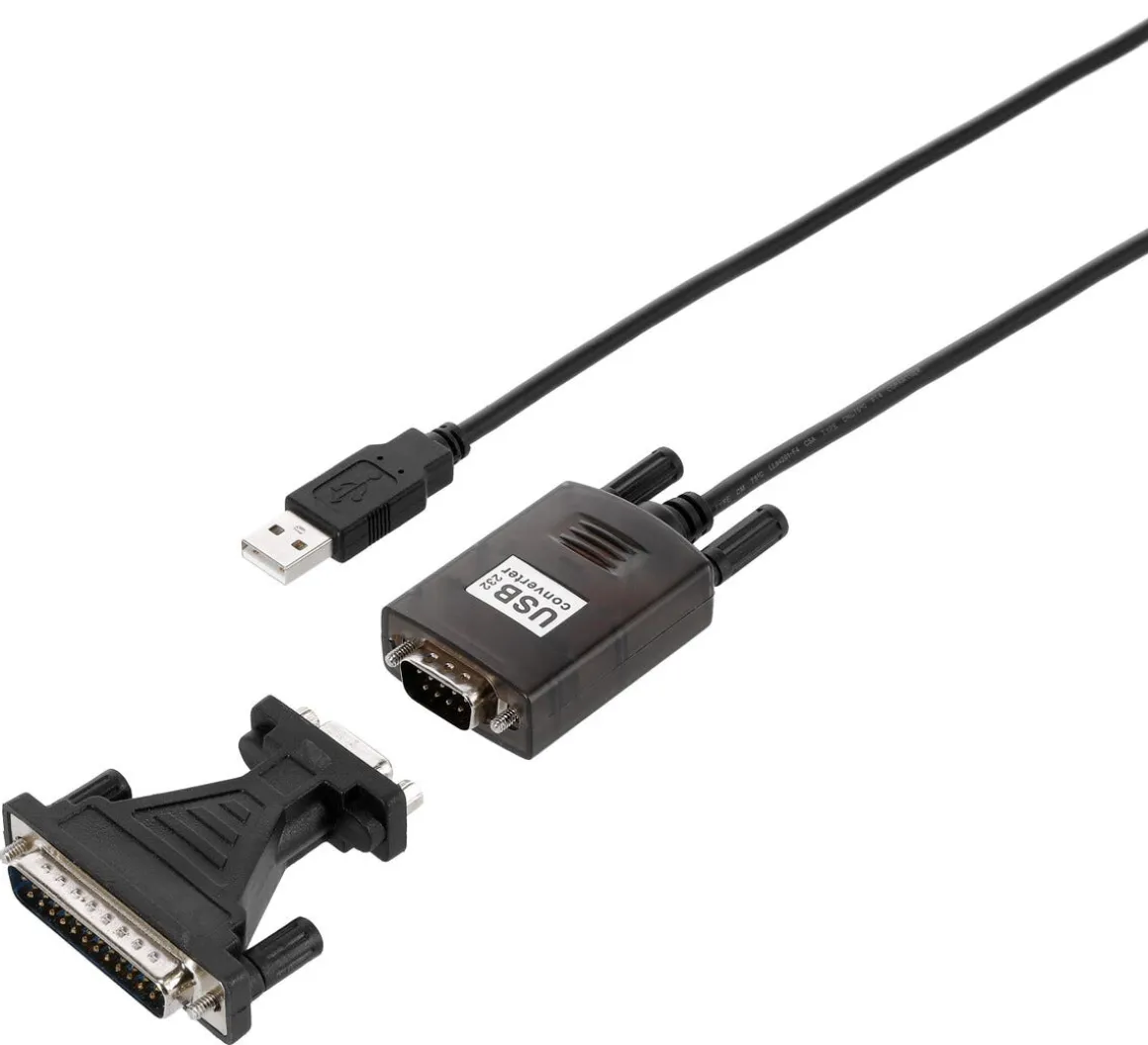 Adapter, USB til serieport