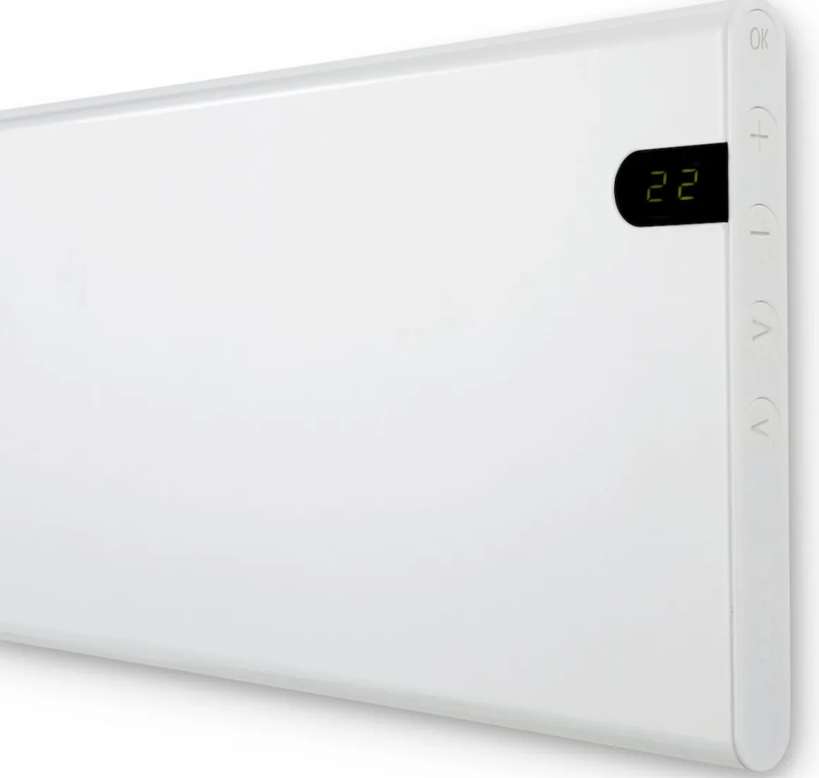 Adax Neo Basic varmelist 400V for fast installasjon, hvit
