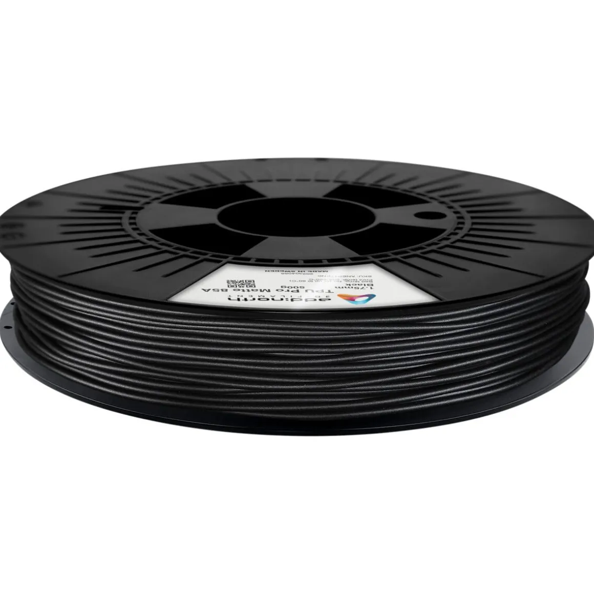 Addnorth TPU Pro Matte Filament 85A svart 1,75 mm, 1 kg