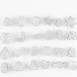 Adventskalender med 24 pepperkakeformer