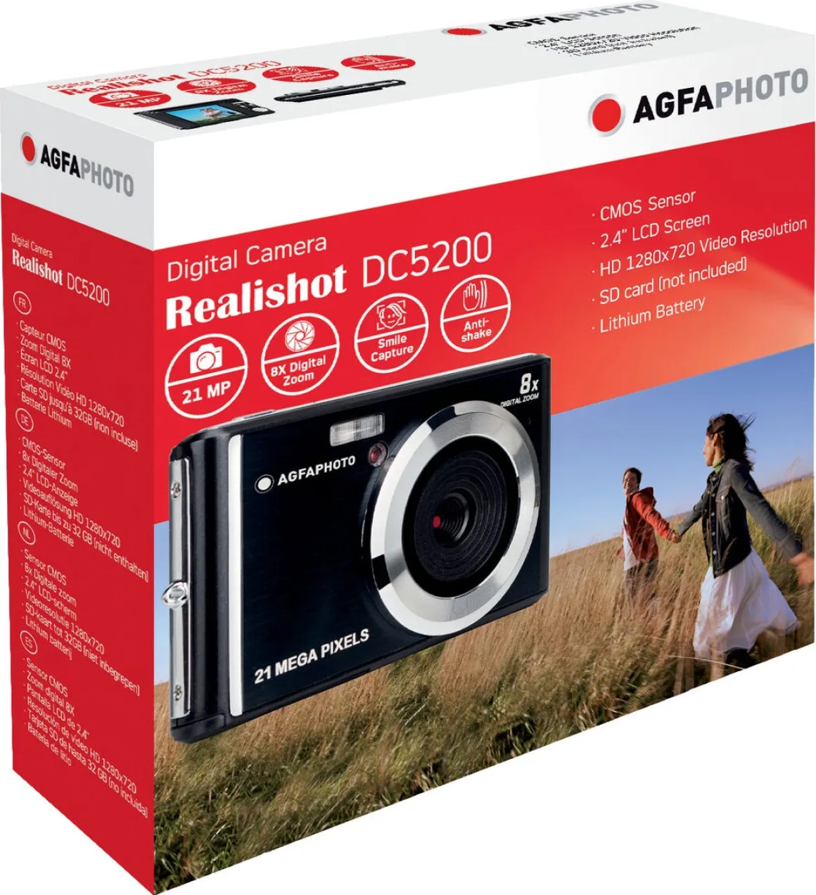 Agfa Realishot DC5200 CMOS-kamera 21 MP