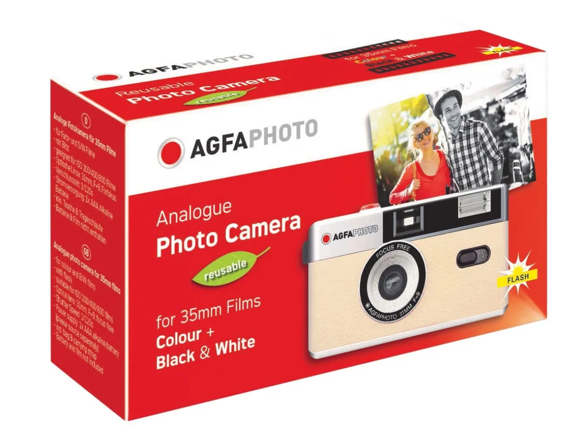 AgfaPhoto Reusable analogt kamera, vidvinkel