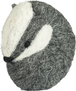 Agna Wool Art Kit ullfilting, grevling, 10 cm