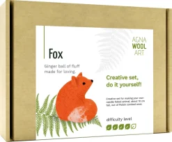 Agna Wool Art Kit ullfilting, rev, 10 cm