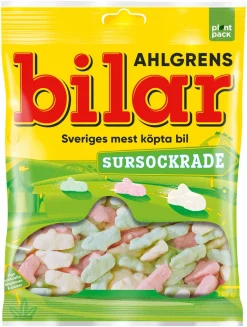 Ahlgrens Bilar sursøt, 100 g
