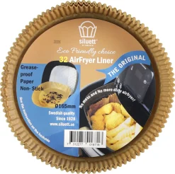 Airfryer-papir 16,5 x 4,4 cm, 32 ark