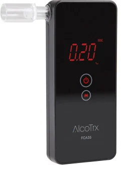 Alcotrx FCA35 alkometer med 6 munnstykker