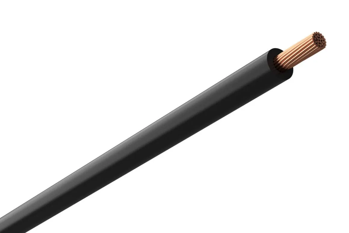 Amokabel RQ-kabel 6 mm², svart, 5 meter