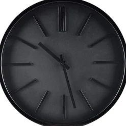 Analog veggklokke med lydløst urverk, 35 cm