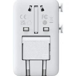 Anker Nano reiseadapter 20 W reiselader USB-C, 2 porter, hvit
