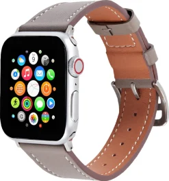 Anmiki Apple Watch klokkereim 38, 40 og 41 mm, skinnimitasjon