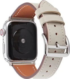Anmiki Apple Watch klokkereim, 42, 44, 45 og 49 mm, skinnimitasjon