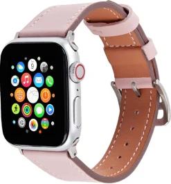 Anmiki Apple Watch klokkereim, 42, 44, 45 og 49 mm, skinnimitasjon