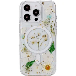 Anmiki mobildeksel Flower for iPhone 17e / 16e / 15 / 14 / 13
