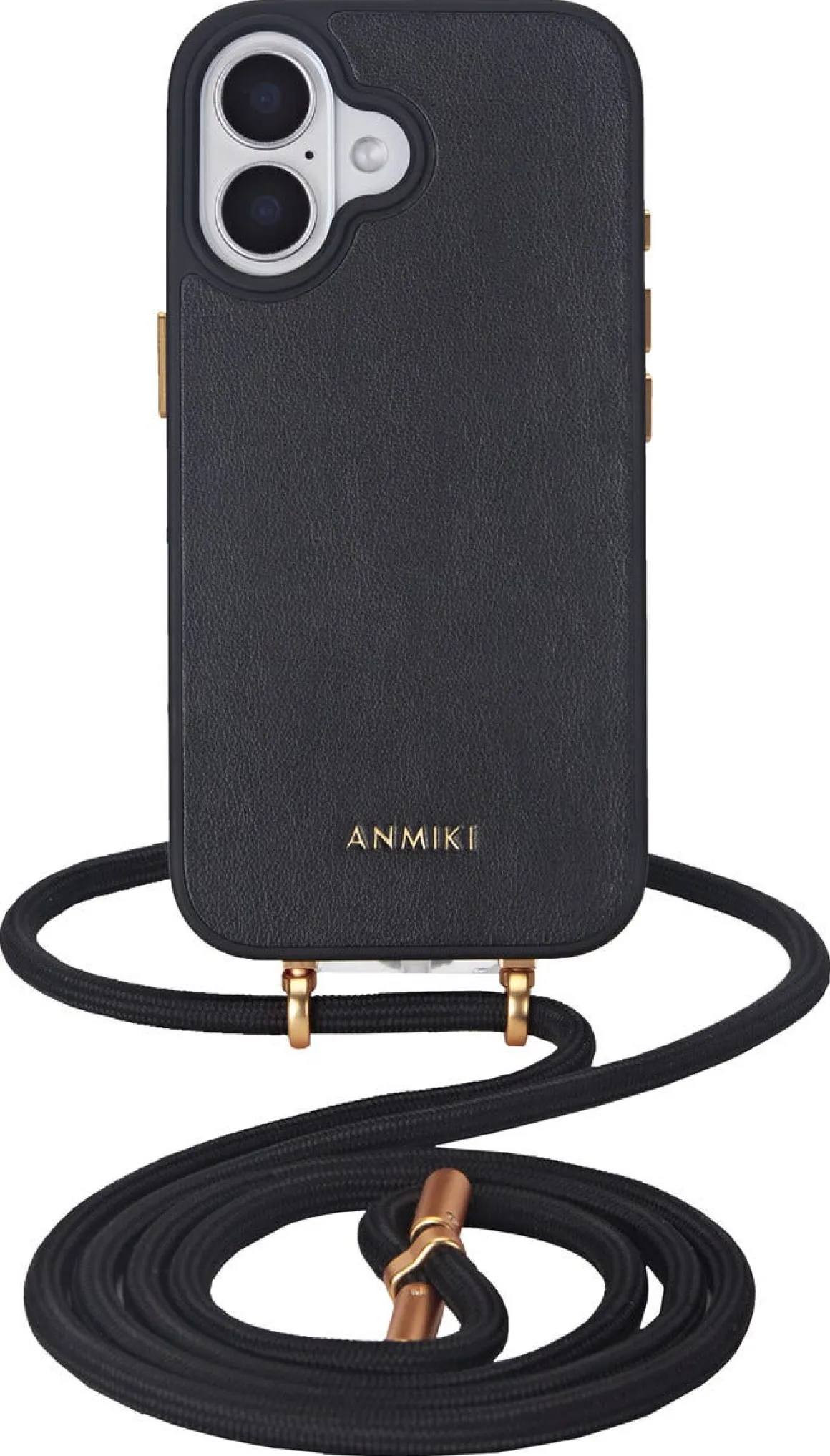 Anmiki mobildeksel med skulderreim til iPhone 16