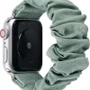 Anmiki Satin Apple Watch scrunchie klokkereim 38, 40, 41 mm
