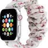 Anmiki Satin Apple Watch scrunchie klokkereim, 42, 44, 45, 46, 49 mm