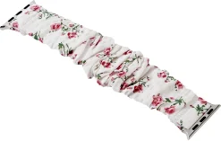 Anmiki Satin Apple Watch scrunchie klokkereim, 42, 44, 45, 46, 49 mm