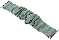 Anmiki Satin Apple Watch scrunchie klokkereim, 42, 44, 45, 46, 49 mm