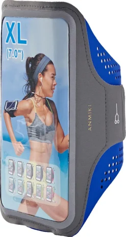 Anmiki sportsarmbånd for iPhone 12-17, Samsung Galaxy