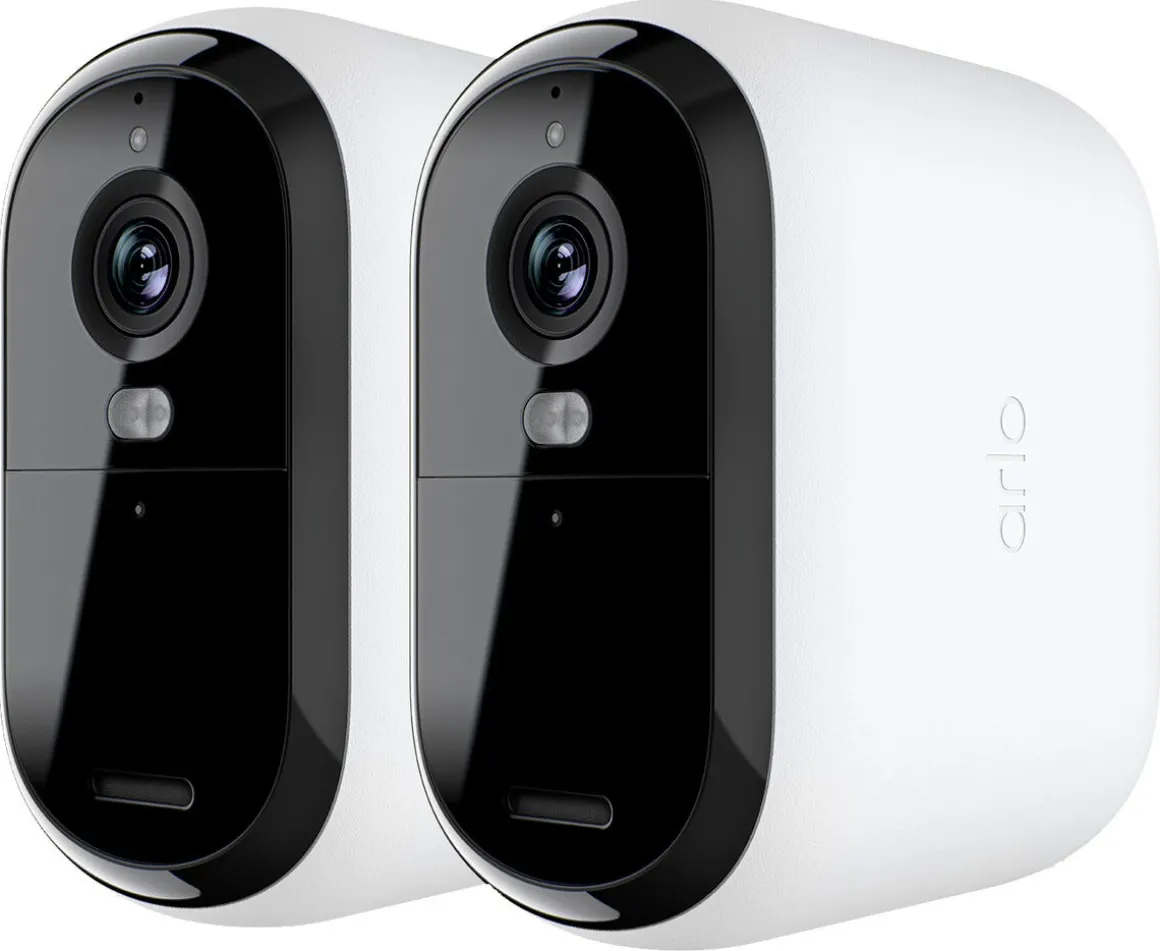 Arlo Essential 2 HD XL overvåkningskamera, 2-pakning