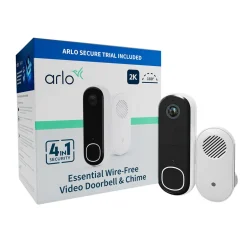 Arlo videodørklokke med Chime 2