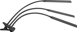 3-armet LED-vekstlys med klemme