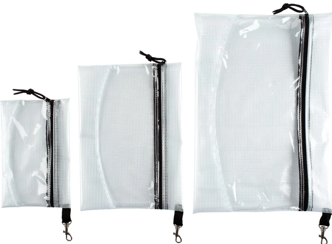 Asaklitt reiseposer 3-pack