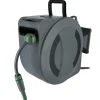 Automatisk slangetrommel med fjernkontroll, for vegg, 30 m