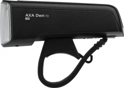 AXA Dwn 70 sykkellykt foran USB, 70 lux, 90 m