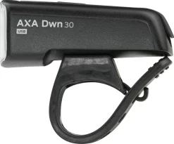 AXA Dwn30 sykkellykt foran USB, 30 lux, 50 m