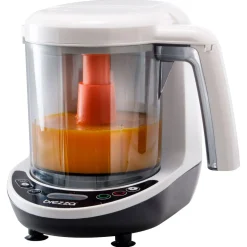 Baby Brezza One Step Food Maker Deluxe barnemattilbereder, dampkoker og mikser