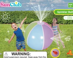 Badeball med vannspreder, 80 cm, fra 2 år