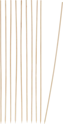 Bambuspinner 60 cm, 10-pakning