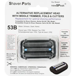 Barberhode 53B til barbermaskin Braun Series 5/6