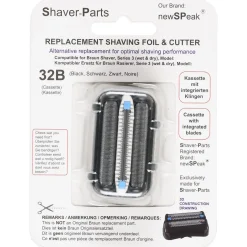 Barberhode 32B til barbermaskin Braun Series 3