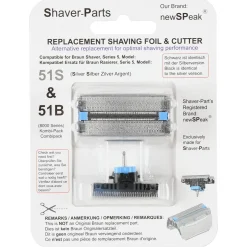 Barberhode 51S til barbermaskin Braun Series 5