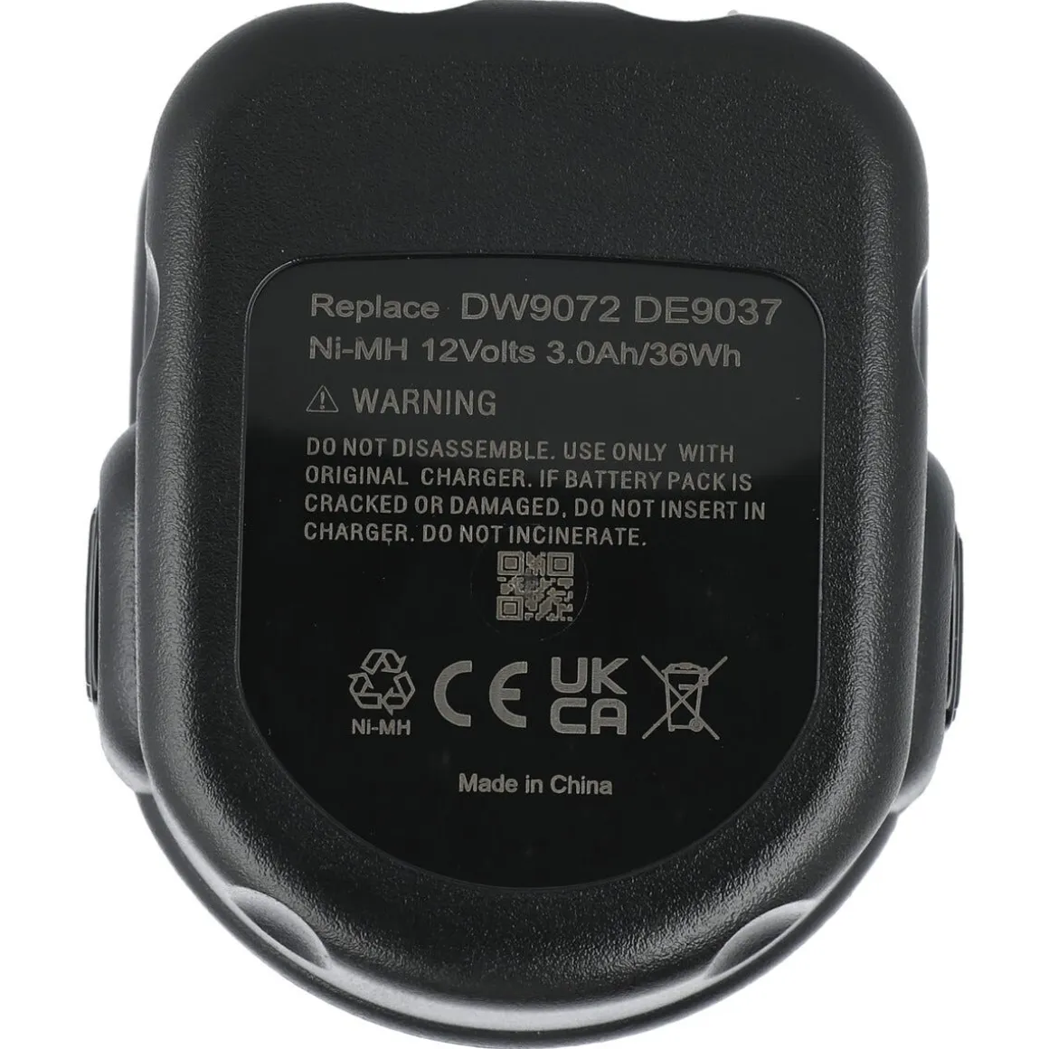 Batteri til Dewalt elektroverktøy, 12 V 3,0 Ah NI-MH