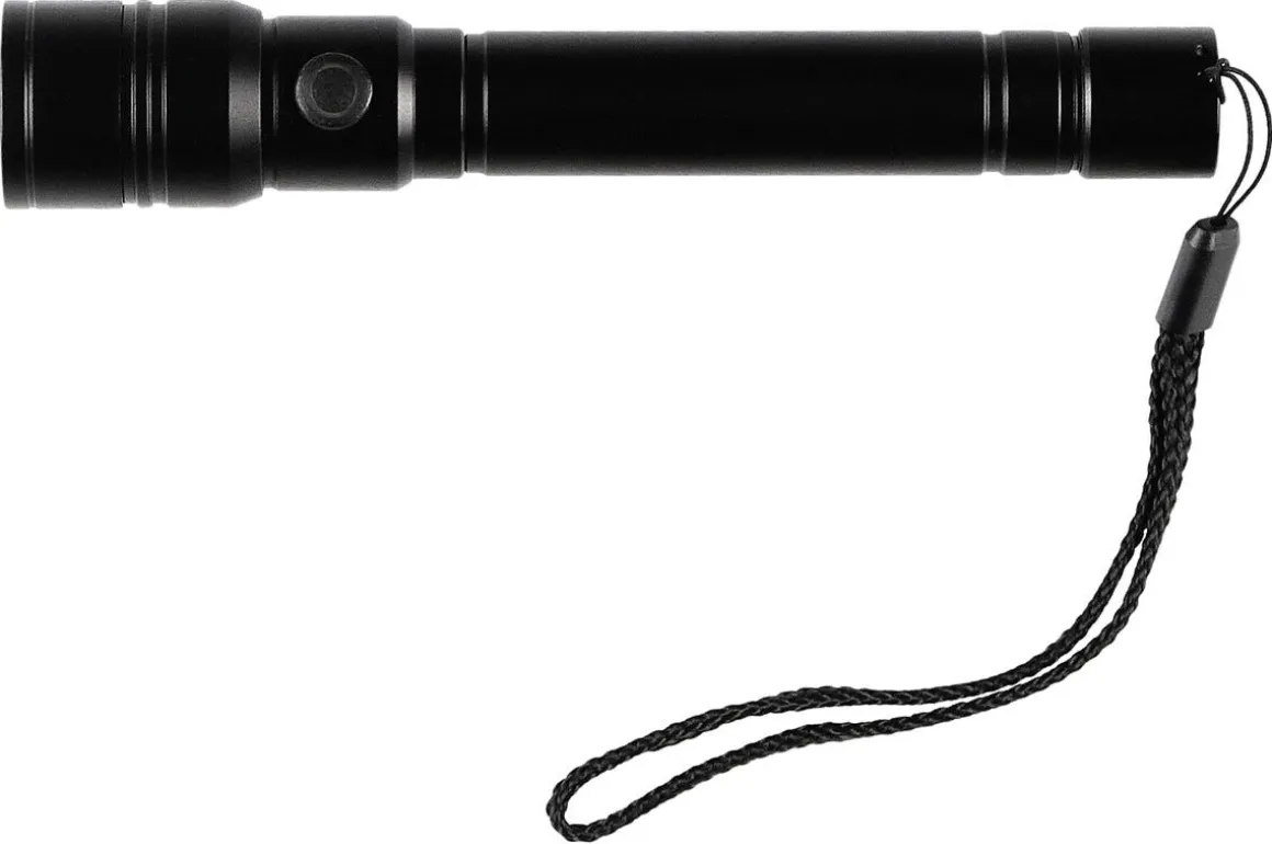 Batteridrevet lommelykt LED, 100 lumen, Asaklitt