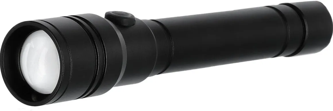 Batteridrevet lommelykt LED, 100 lumen, Asaklitt