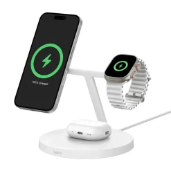Belkin BoostCharge Pro trådløs lader 3-i-1 Qi2, 15 W