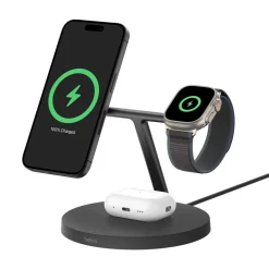 Belkin BoostCharge Pro trådløs lader 3-i-1 Qi2, 15 W