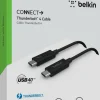 Belkin Connect Thunderbolt 4 USB-C-kabel, 2 m